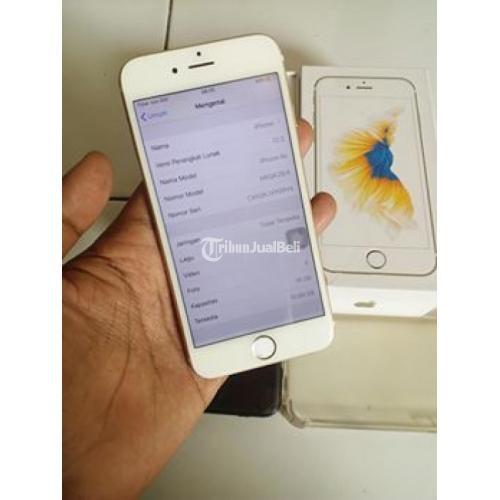 HP Apple Murah Iphone 6s 16GB Bekas Normal Lengkap Full Original di