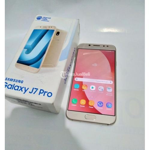 Samsung J7 Pro Gold Bekas Murah Normal Fullset Segel Siapa Pakai di ...