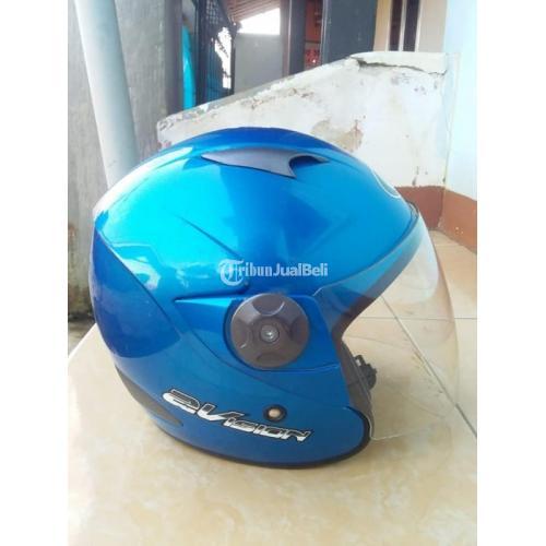 Helm KYT 2 Vision Bekas Half Face Murah Mulus Normal Harga Nego di