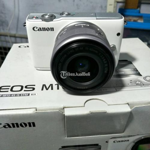 Kamera Canon M10 Bekas Lensa Kit Normal Mirrorless Murah Garansi Toko