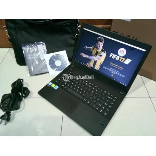 Laptop Asus Pro P2430UJ Second Garansi Fullset Mulus Baterai Awet Nego