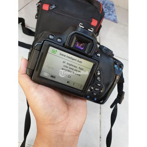 Kamera Canon 650D Layar Sentuh Fungsi Normal Hasil Oke Fisik Oke
