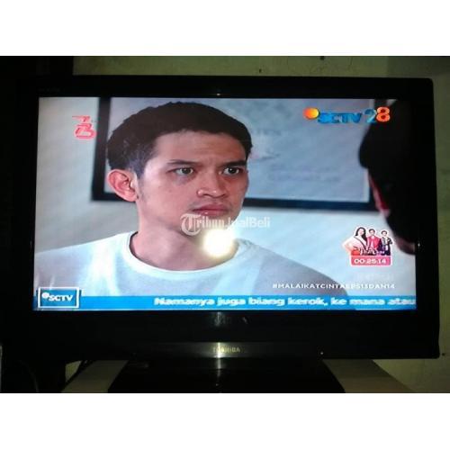 TV LCD Toshiba 32 Inci Seken Normal Bagus No Minus Mulus Gambar Jernih