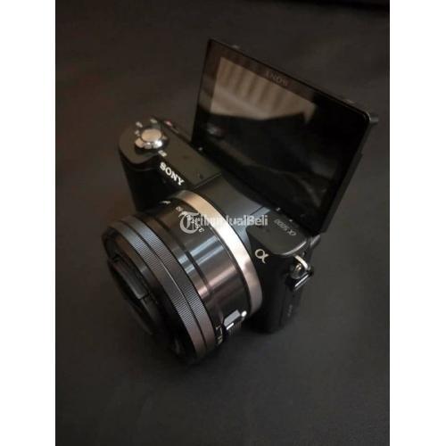 Kamera Mirrorless Sony Alpha A5000 Kit Wifi SC 2rb Like New Garansi