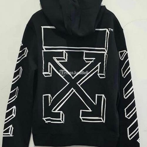 Off white hoodie harga sale