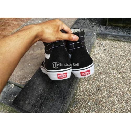 Sepatu Vans Sk8diHi Black/White Size 42 BNIB Harga Murah di