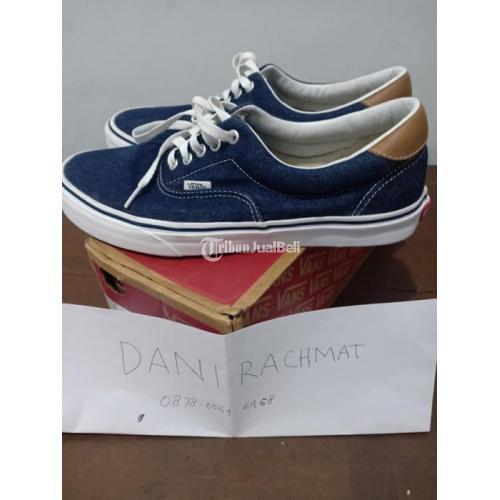 Sepatu Vans Era Denim Size 10/43/28 Ori Store Like New Bekas Bagus