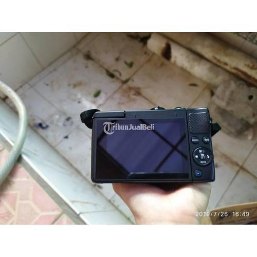 Kamera Mirrorless Second Canon M100 Mulus No Minus Warna Hitam Harga