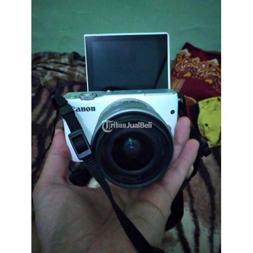 Kamera Mirrorless Canon M10 Bekas Fullset Mulus Terawat No Jamur