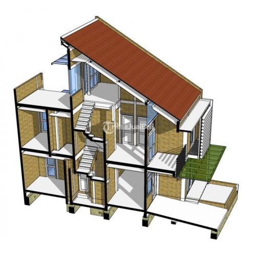 Tanah Sarijadi 100m2 Bisa Satu Paket Berikut Desain Rumah Plus Pembangunan - Bandung