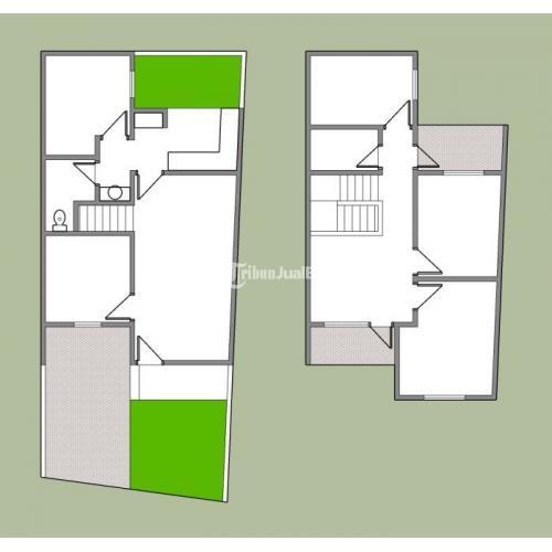 Tanah Sarijadi 100m2 Bisa Satu Paket Berikut Desain Rumah Plus Pembangunan - Bandung