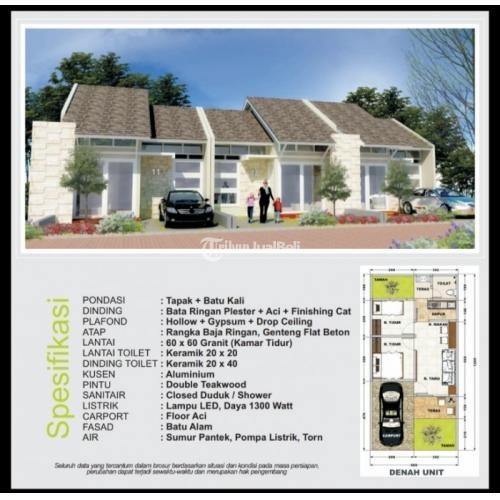 Cluster Djati Darussalam, Sawangan, Dp 0%, LB 45 LT 72, Strategis dan Murah - Depok