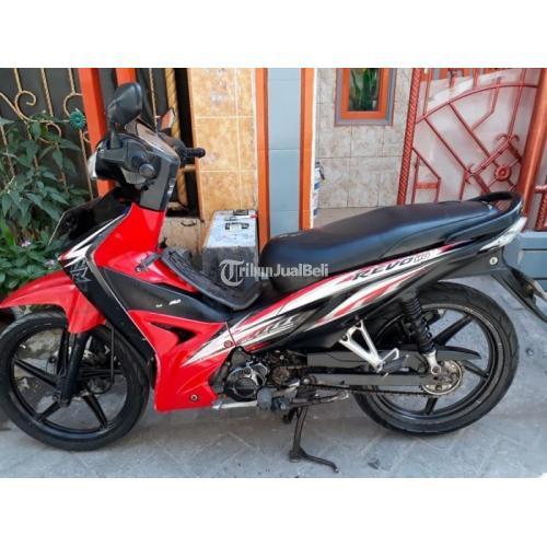 Motor Bebek Murah Honda Revo 110 Bekas Tahun 2011 Mulus Lengkap Normal - Makassar