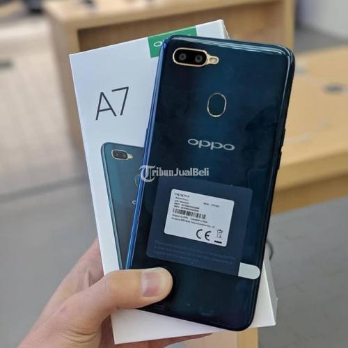 HP Oppo A7 Bekas Android Ram 4GB Murah Mulus Garansi Panjang Lengkap di ...