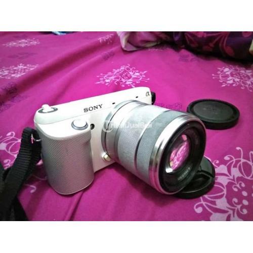 Kamera Mirrorless Murah Sony Nex F3 Bekas Fullset Normal No
