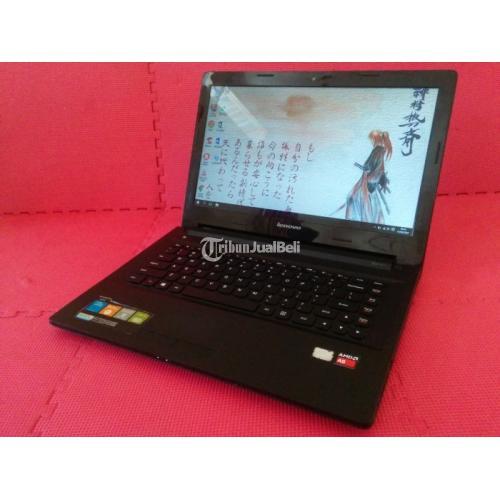 Lenovo G40-45 AMD A6-6310 RAM 2GB Ati Radeon R4 Fisik Mulus Mesin Normal Baterai Tahan 2 - 4 Jam - Surabaya