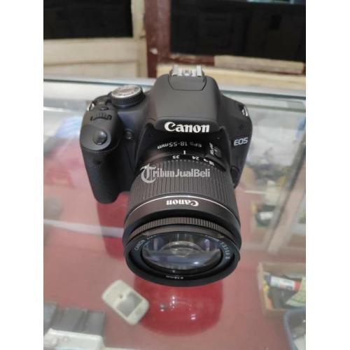 Kamera DSLR Canon 500D Bekas Mulus Lensa kit 18di55m Harga Termurah di