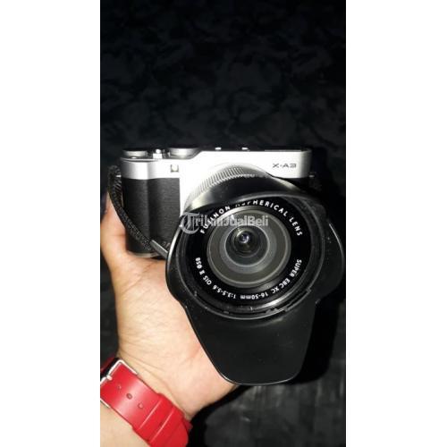 Kamera Mirrorless Bekas Murah Fujifilm XA3 Like New Lengkap Terawat