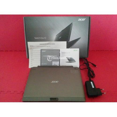 Acer Switch One 10 intel X5-Z8350 Touchscreen Fullset Ram 2GB Semua Normal - Surabaya