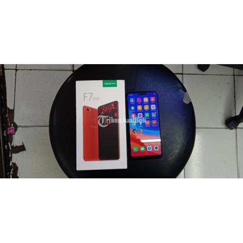 HP Oppo F7 Bekas Android Ram 4GB Murah Warna Black Mulus Lengkap Normal ...