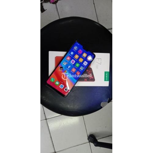 HP Oppo F7 Bekas Android Ram 4GB Murah Warna Black Mulus Lengkap Normal ...