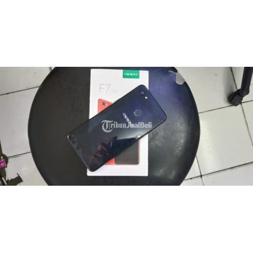 HP Oppo F7 Bekas Android Ram 4GB Murah Warna Black Mulus Lengkap Normal ...