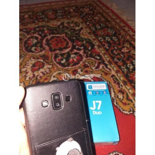 HP Samsung J7 Duo Bekas Ram 3GB Murah Lengkap Segel Dual Kamera