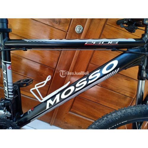 Sepeda Gunung MTB Rakitan Frame Mosso 2606 Bekas Bagus Mulus