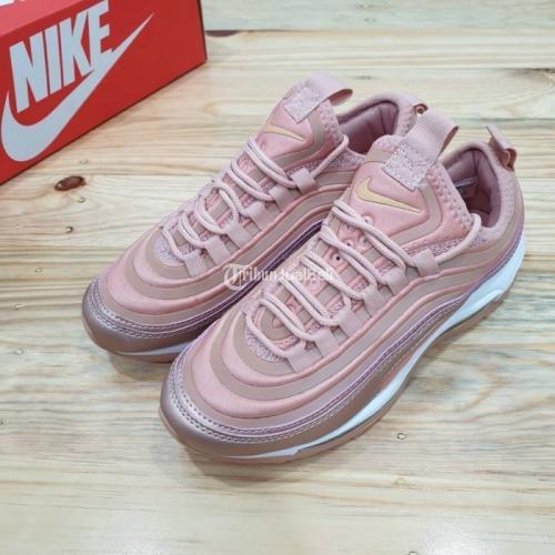 Sepatu Sneakers Nike Airmax 97 Rose Gold Baru Premium Quality di