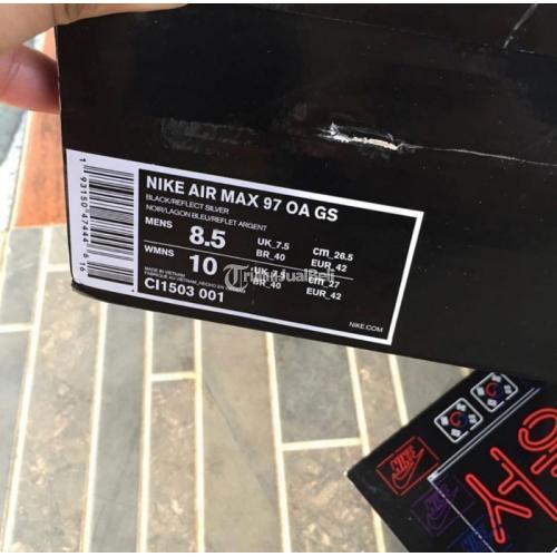 Sepatu Nike Airmax 97 x Seoul Korea Second Berkualitas Original - Jakarta