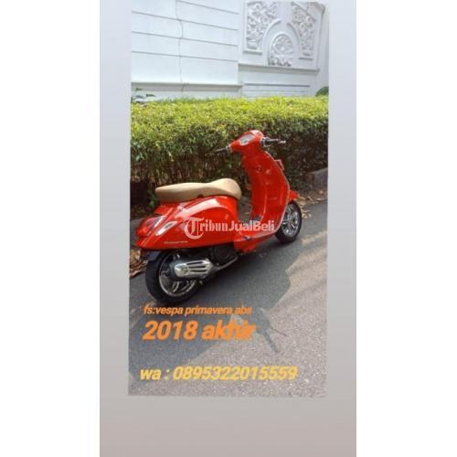 Vespa Primavera Bekas Skutik Murah ABS Normal Tahun 2018 Siap Pakai Di ...