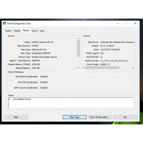 Nvidia geforce mx110 online 2gb ddr5