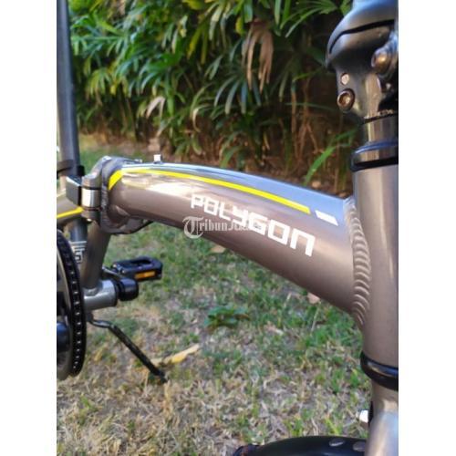 Sepeda Lipat Murah Merek Polygon Urbano Bekas 16 Inch Single Speed