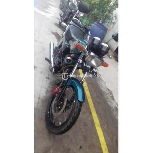 Yamaha RX King 2002 Hijau Bekas Bagus Mulus Surat Komplit Plat DKI di