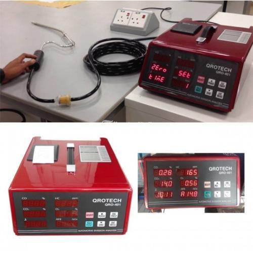 Alat Uji Emisi Gas Buang Bensin Qrotech 401 Harga Murah - Malang