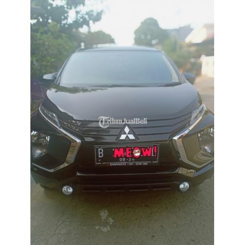 Mitsubishi Xpander Exceed Mt 2019 km 4 rb Hitam Harga Nego - Jakarta Timur