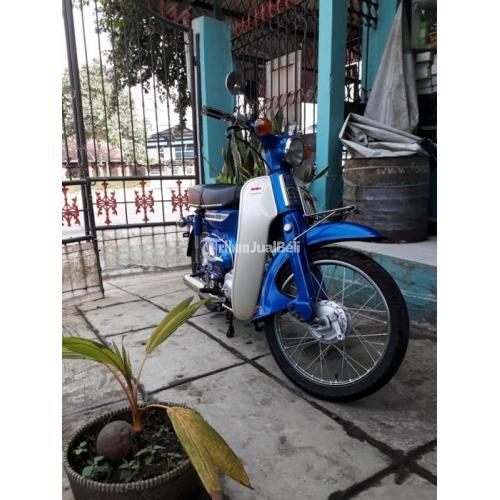 Honda C70 Warna Biru Produksi 1975 Barang Langka Surat BPKB Plat D - Sukabumi
