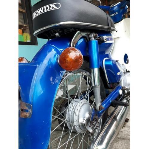 Honda C70 Warna Biru Produksi 1975 Barang Langka Surat BPKB Plat D - Sukabumi
