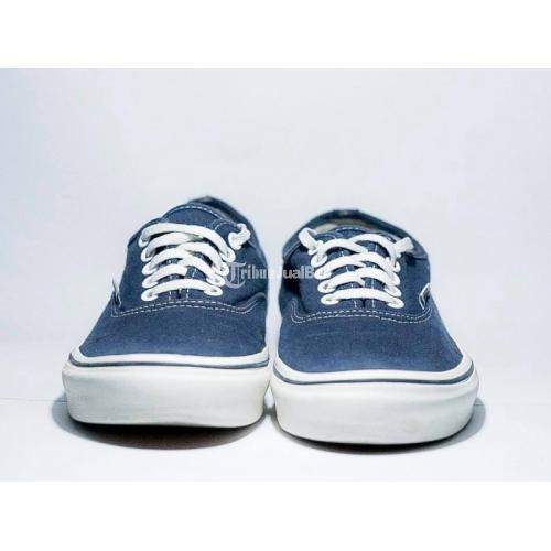 Sepatu vans authentic navy sale