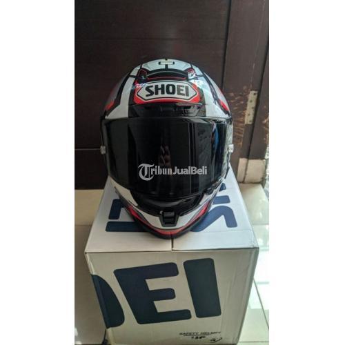 Helm Shoei X14 Brink TC Bekas Full Face Murah Size M Like New DF