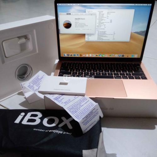 Apple Macbook Air Retina 13inch 2018 Rose Gold Fullset Mulus Ex