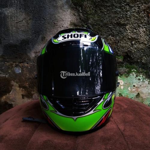 Helml Shoei X11 Yanagawa Bekas Size L Full Face Murah Normal di 