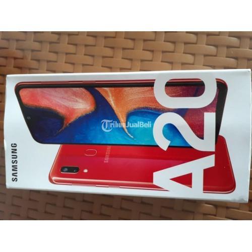 HP Samsung A20 Bekas Android 4G LTE Murah Lengkap Normal di Manado