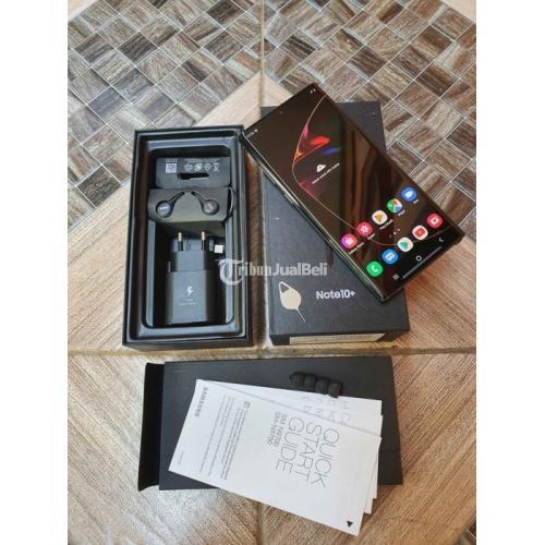 HP Bekas Samsung Note 10 Plus 12/256GB Fullset Nominus Harga Nego - Tangerang