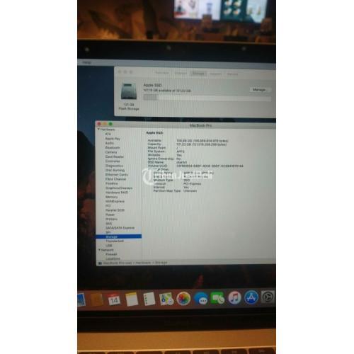 Laptop Bekas Apple Macbook Pro 13 Inch 2017 Normal No Kendala - Bogor