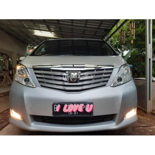 Mobil Mewah Bekas Toyota Alphard X Automatic Tahun 2011 Normal Harga Nego - Jakarta