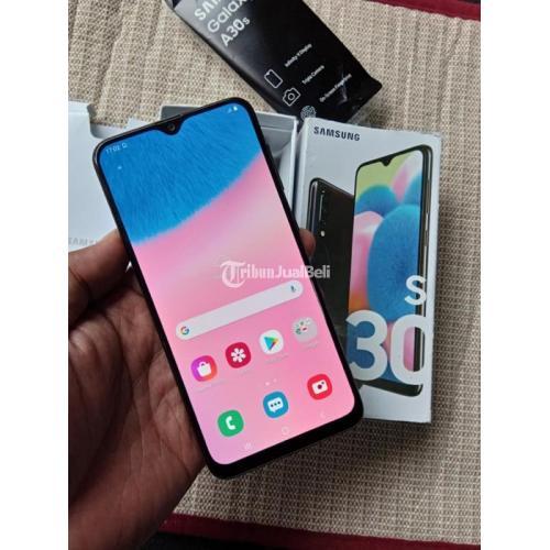 HP Bekas Samsung A30s 4/64GB SEIN Mulus Lengkap Original Harga Murah di