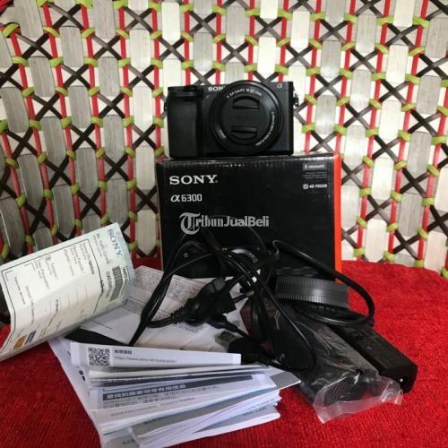 Kamera Bekas Mirrorless Sony A6300 Kit Fullset Mulus Harga Murah di