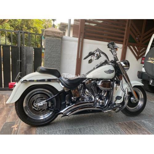 Moge Bekas Harley Davidson Fatboy 2003 Low KM Terawat Harga Nego