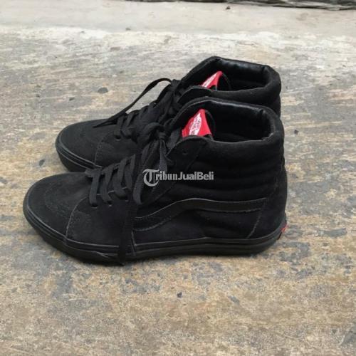 Sepatu vans clearance sk8 full black